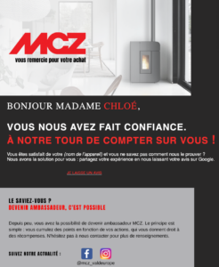 emailing mcz